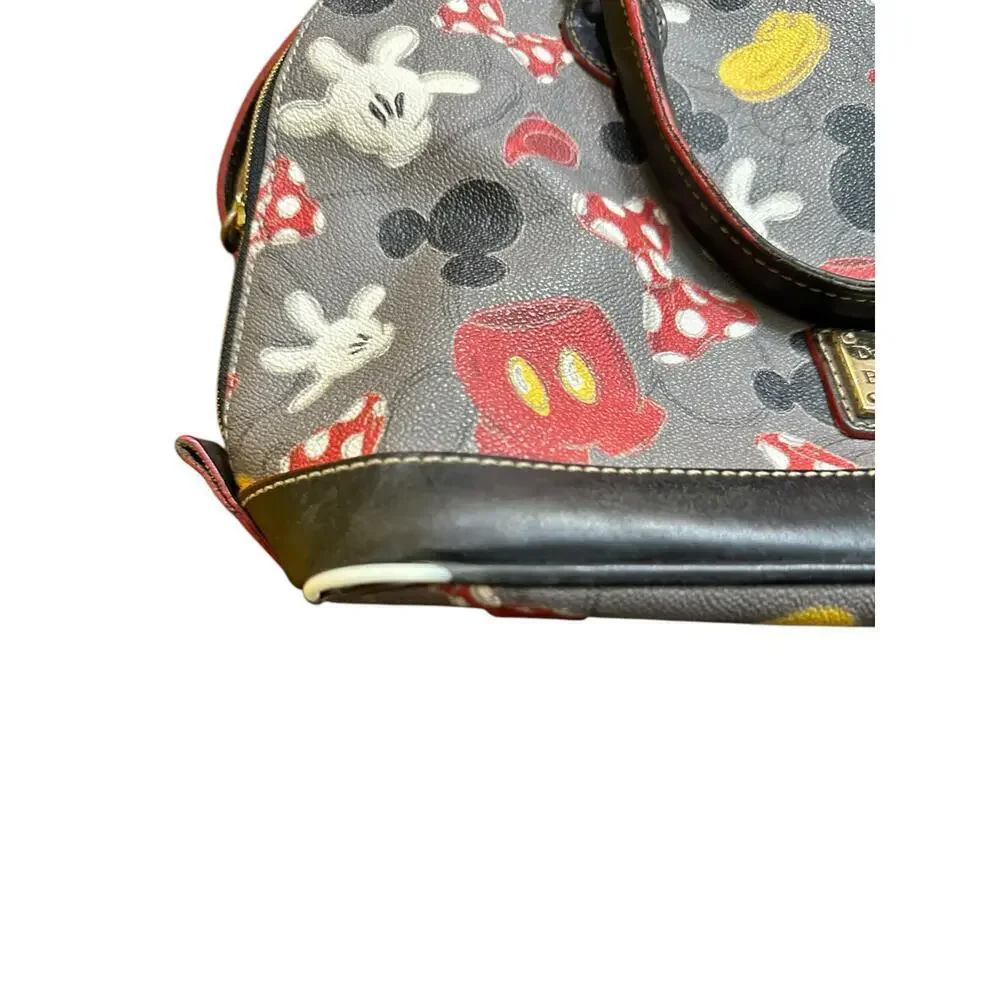 Dooney & Clearance Bourke Mickey Ears Disney Parks Satchel Hand Bag Size